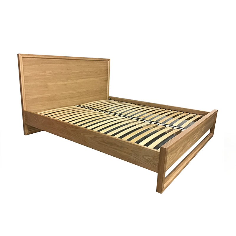 Natural Oak Bed Frame (Queen)